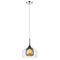Pendant Luminaire In Smoked Grey LL00008